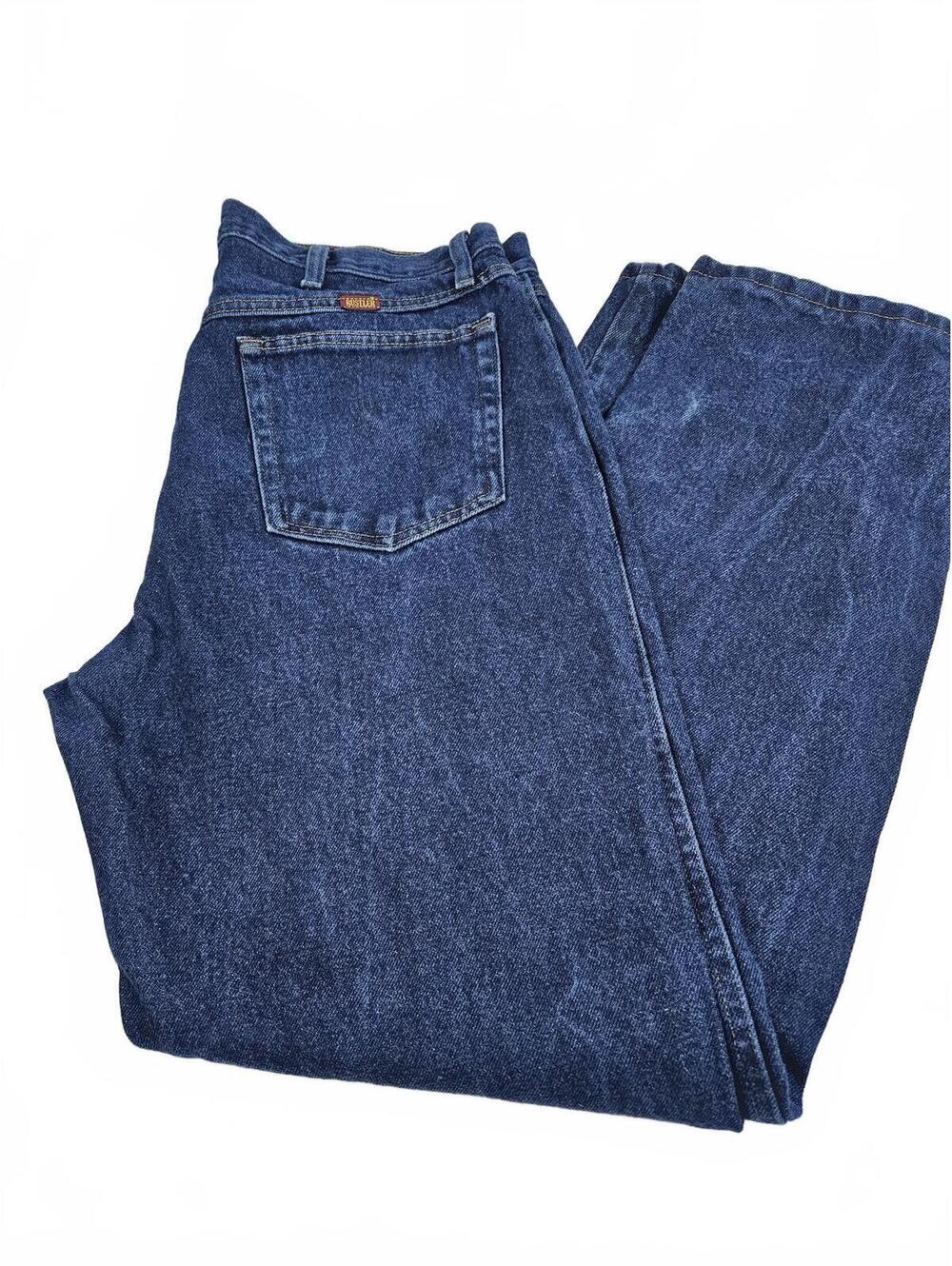 Rustler Men's Classic Blue Denim Jeans 👖 Size W36 x L32
